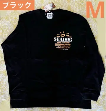 [ 미사용 새상품 ] SEADOG 시도그 긴팔 T셔츠 M 사이즈 블랙