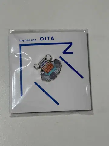 토요코인 지역 한정 GENKI 배지 오이타현 오이타 나카쓰역 앞