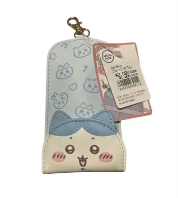 치이카와 (먼작귀) 릴 포함 키링 케이스 스카이블루