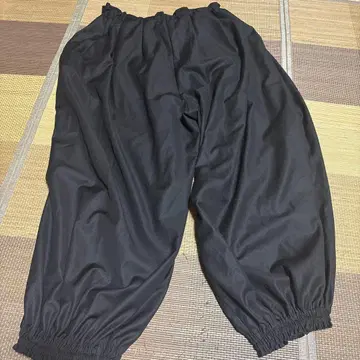 studio CLIP TR 개더 턱 팬츠 다크 브라운