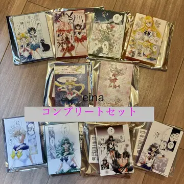 세일러문 카페 트레이딩 미니 아크릴 블록 A B 컴플리트