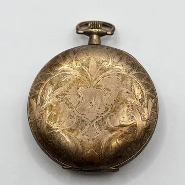 ELGIN 에그레이브 장식 앤티크 회중시계