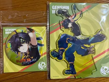 원신 키이니치 아크릴 스탠드 캔뱃지 세트 공식 정품