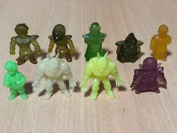 드래곤볼 클리어&축광 지우개 피규어 당시 물품