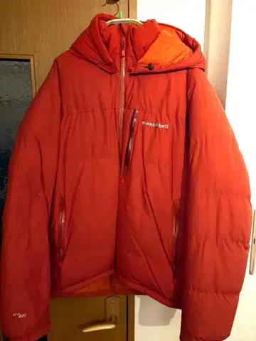 mont-bell 오렌지 다운 자켓 XL 몽벨 800fill