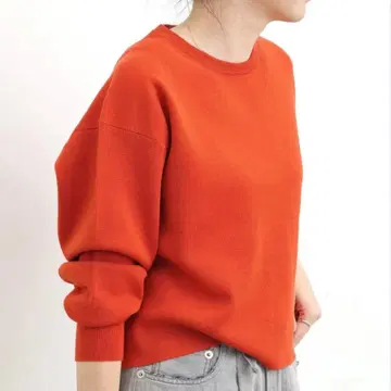 [ L'Appartement ] SHORT CREW NECK KNIT