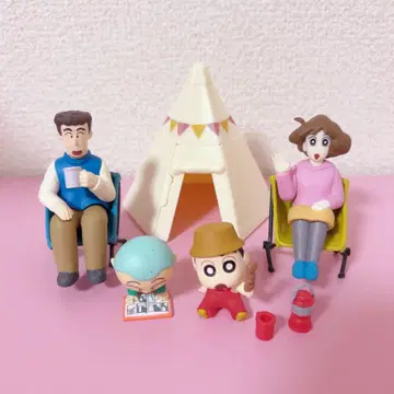 짱구는 못말려(크레용 신짱) 가챠가챠 캠핑