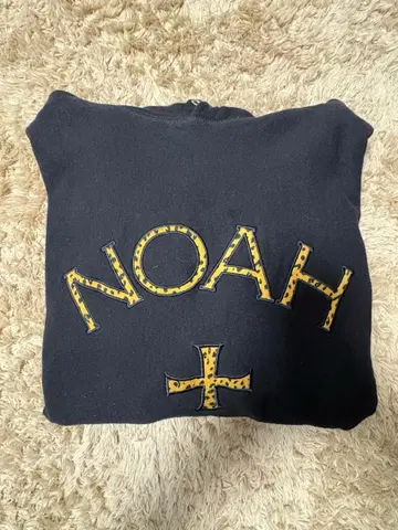 NOAH 레오파드 후드티