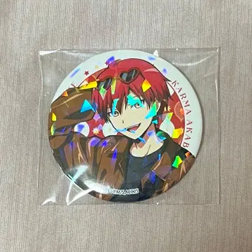 암살교실 요미우리랜드 아카바네 카르마 홀로그램 캔뱃지