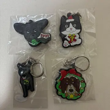 사카가미가 카페 키링 4개 세트