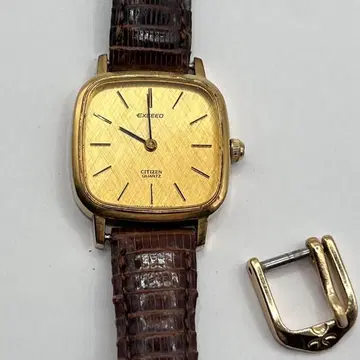 CITIZEN EXCEED 엑시드 쿼츠 시계 정크