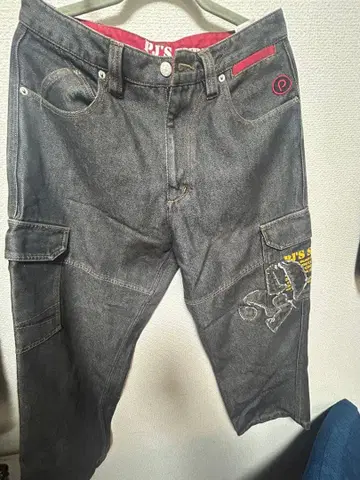 P.R.S. 다크 그레이 카고 팬츠