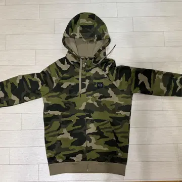 언더아머 집업 후드티 카모 패턴 카모 무늬 남성용 M