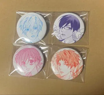 벚꽃꽃잎 고등학교 호스트부 캐릭터 배지 컬렉션