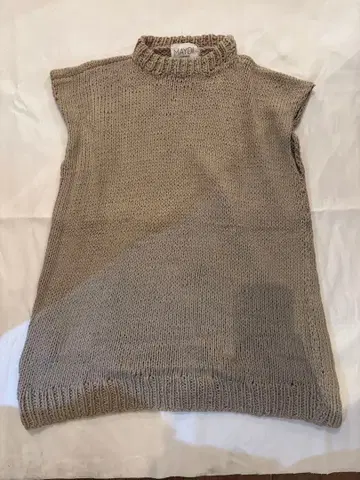 maydi 코튼 니트 베스트