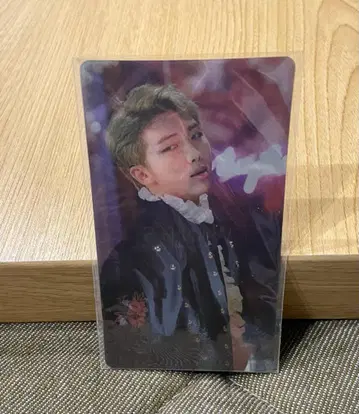 BTS WINGS 컨셉북 렌티큘러 카드 트레카 RM