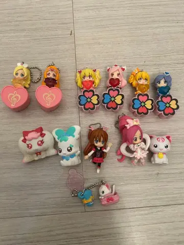 프리큐어 키링 마스코트 세트