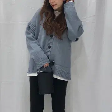 GU 멀티웨이 가디건 블루 L