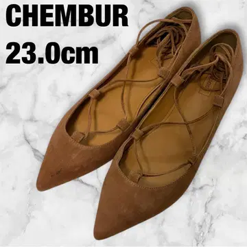 CHEMBUR 첸버 36 레이스업 플랫슈즈