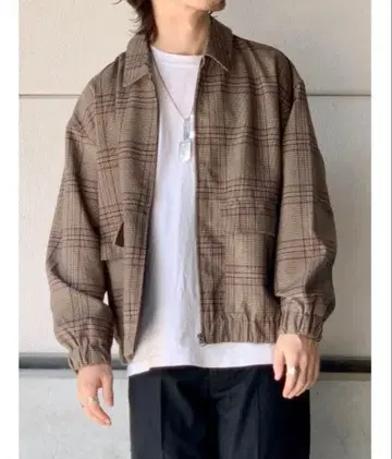 [ 당일 발송 ] 백 넘버 남성용 자켓 블루종 숏 블루종