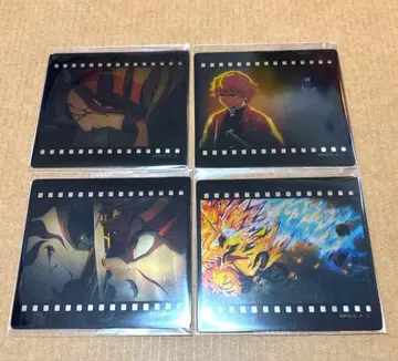 귀멸의 칼날 다이닝 즐거운 복권 필름풍 클리어 카드 젠이츠