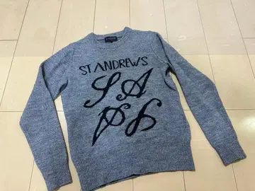St ANDREWS 그레이 스웨터 S 사이즈