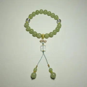 화전옥 팔찌 천연옥 고옥풍