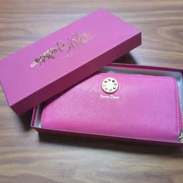 오쟈마녀 도레미 천연 가죽 라운드 지갑