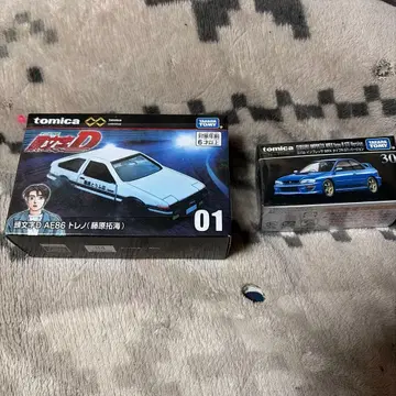 토미카 AE86 트레노 & 임프레자 WRX STI 세트
