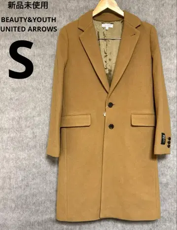 [ 미사용 새상품 ] BEAUTY&YOUTH 롱 코트 베이지 S