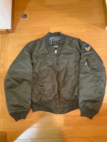 MA-1 플라이트 자켓 army air forces 카키 쇼트 기장