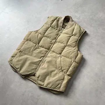 80s 블랙 택 EDDIE BAUER 다운 베스트