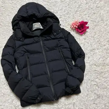 [ 새상품급 ] TATRAS 다운 자켓 블랙 2way 육중 인기 볼보레