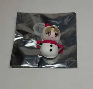 M!LK 사노 하야토 메지루시 참 액세서리 스마포 눈사람