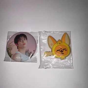 아이돌 캔뱃지 와 키링 세트
