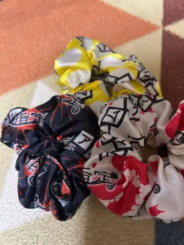 R 지정 스크런치 3개 세트