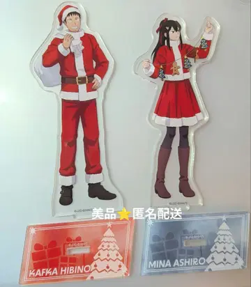 새상품급 괴수 8호 아크릴 스탠드 산타 히비노 카프카 & 아시로 미나