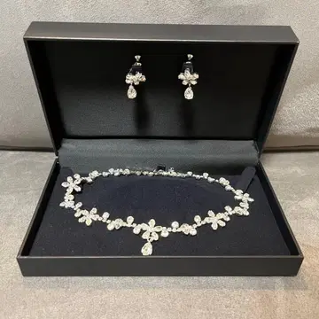 브라이덜 목걸이 귀찌 결혼식