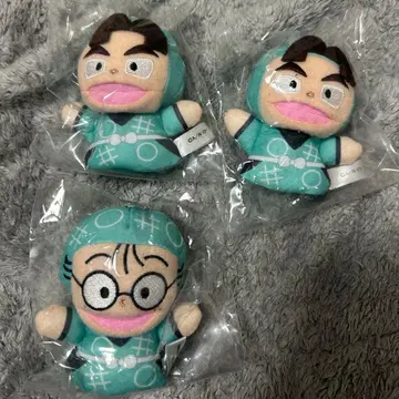 미나모토 킨고 이나데라 란타로 닌타마 란타로 손가락 인형 마스코트