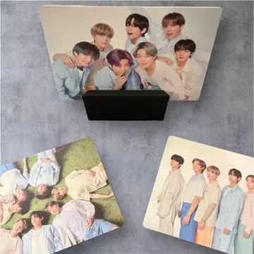 BTS Mini Photo Stand 포토 카드 3종 3 Visuals