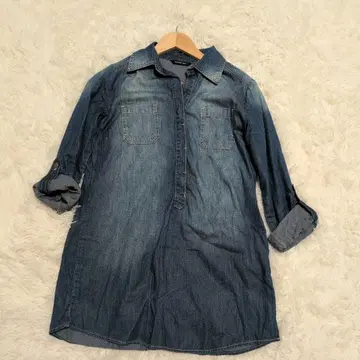 메이슨 그레이 긴팔 셔츠 네이비 계열 ( S )