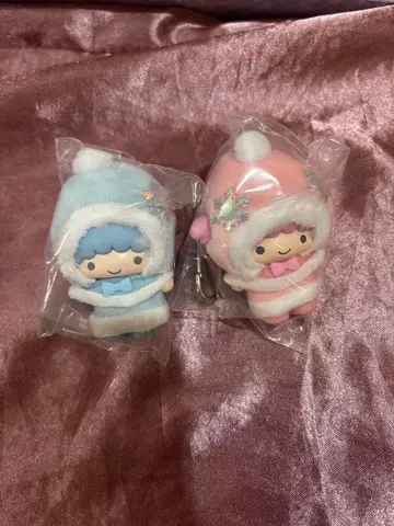 산리오 리틀트윈스타 키키라라 치비토모 눈의 정령 2세트