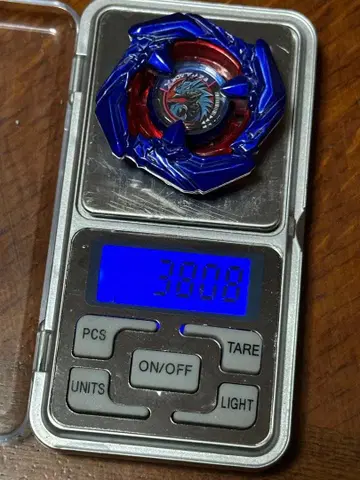 베이블레이드 X 코발트 드레이크 메탈 코트 블루 38.08g