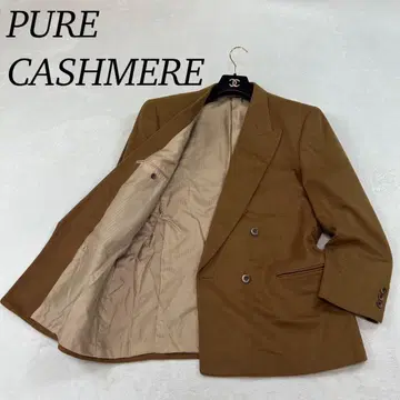 K286 새상품급 L 퓨어 캐시미어 테일러드 자켓 브라운 남성용