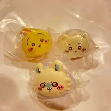 치이카와 캐릭터 마카롱 가챠 토끼 모몽가 3개 세트