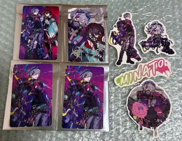 니지산지 Stun Mode 후와구사 카드 스티커 후와 미나토