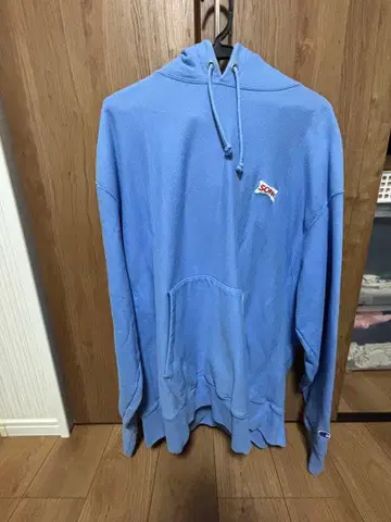 SONIC 자수 후드티 2XL 라이트 블루