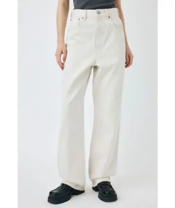 HW WHT LOOSE STRAIGHT