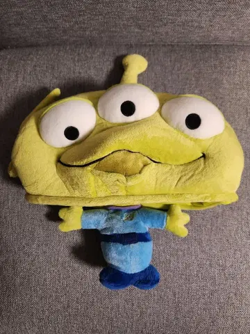 리틀 그린멘 봉제 인형 캡