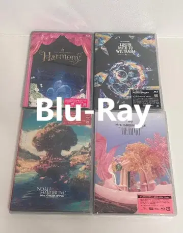 Mrs.GREEN APPLE 일반ver Blu-Ray 4작품